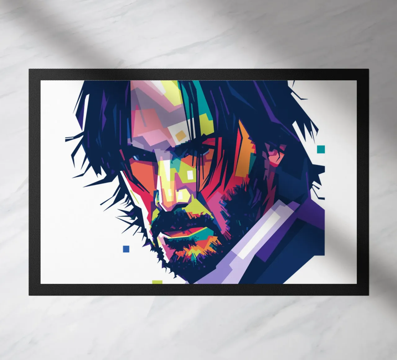 John Wick Pop Art | WPAP zerbino da Alkahfsmart