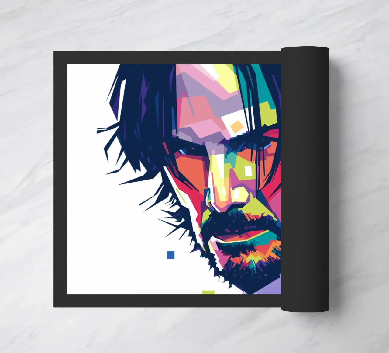 John Wick Pop Art | WPAP zerbino da Alkahfsmart