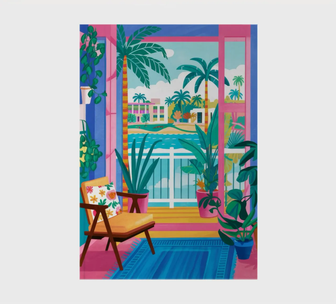 Maximalist Window View notebook by FadeAura