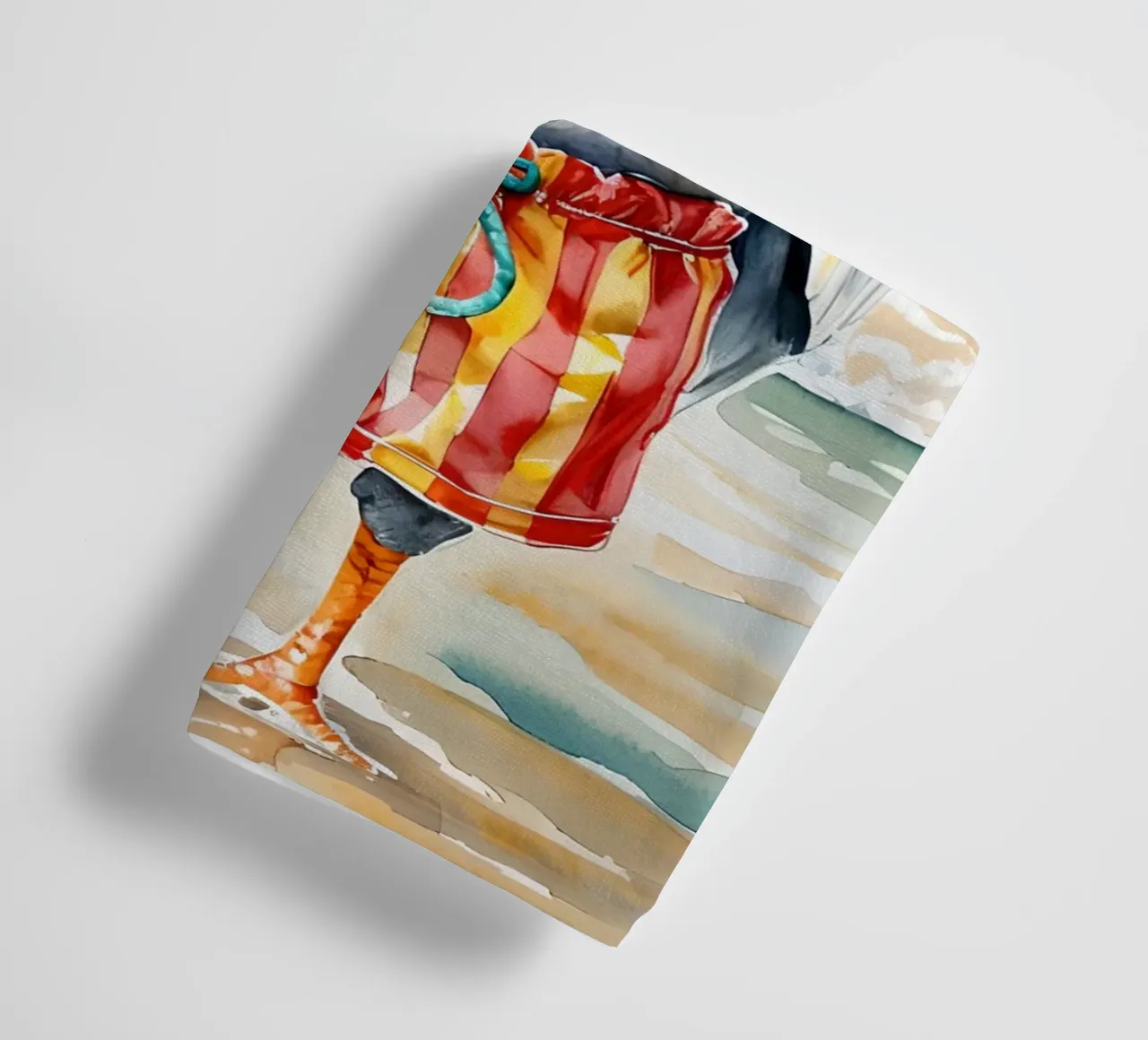 Gallo sulla spiaggia con occhiali da sole asciugamano da bagno da 🥝 KIWI STORE