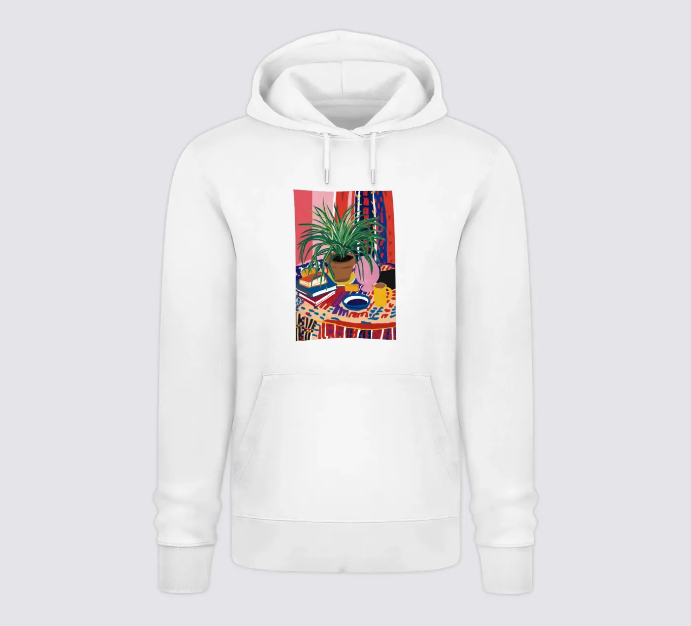 Patterned Table Stillness hoodie by FadeAura