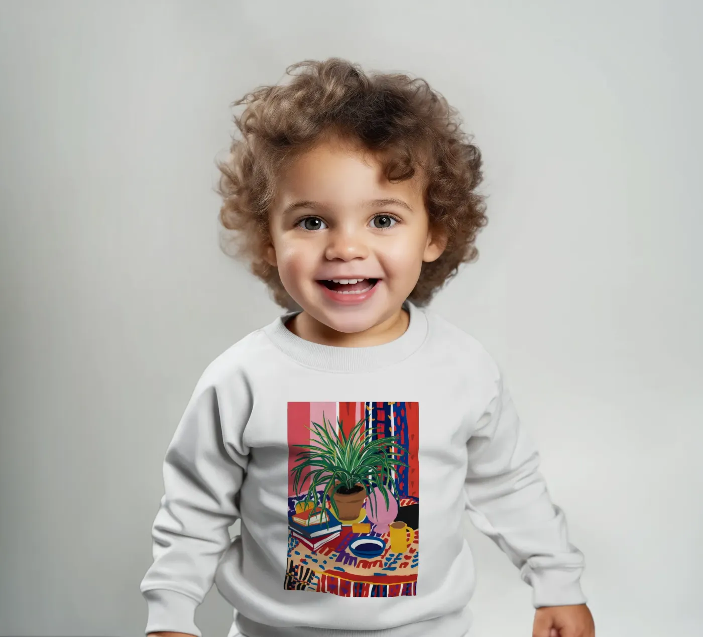 Patterned Table Stillness felpa neonato da FadeAura