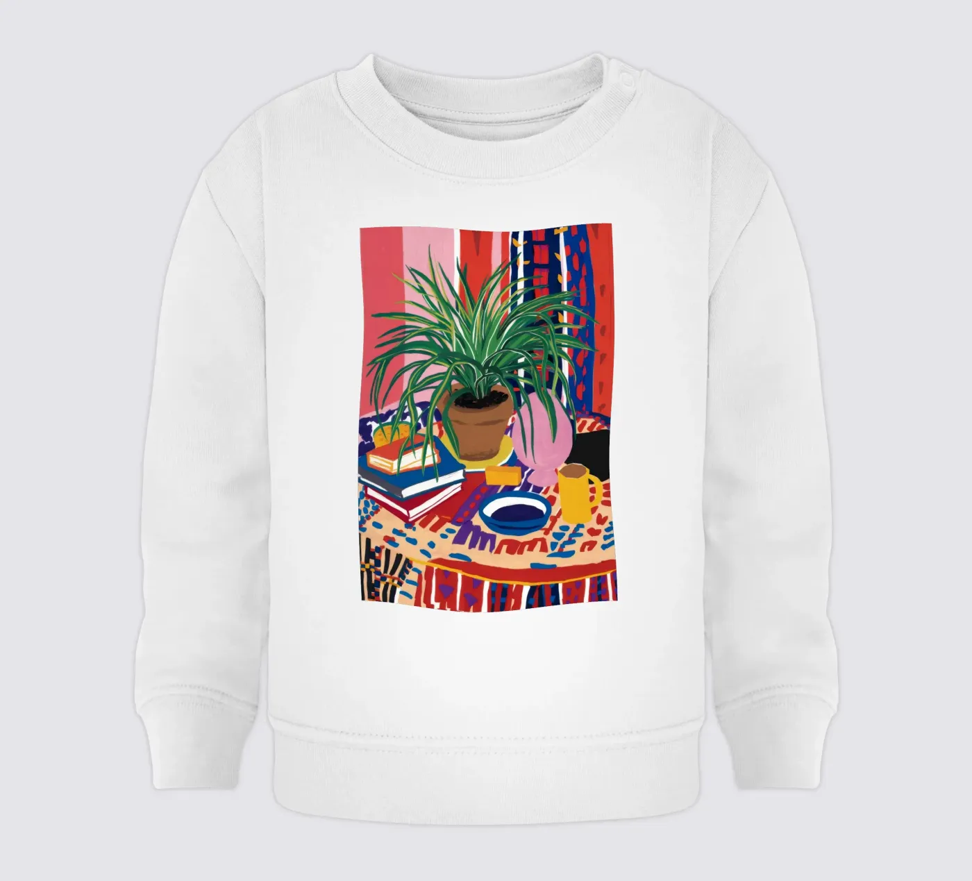 Patterned Table Stillness felpa neonato da FadeAura