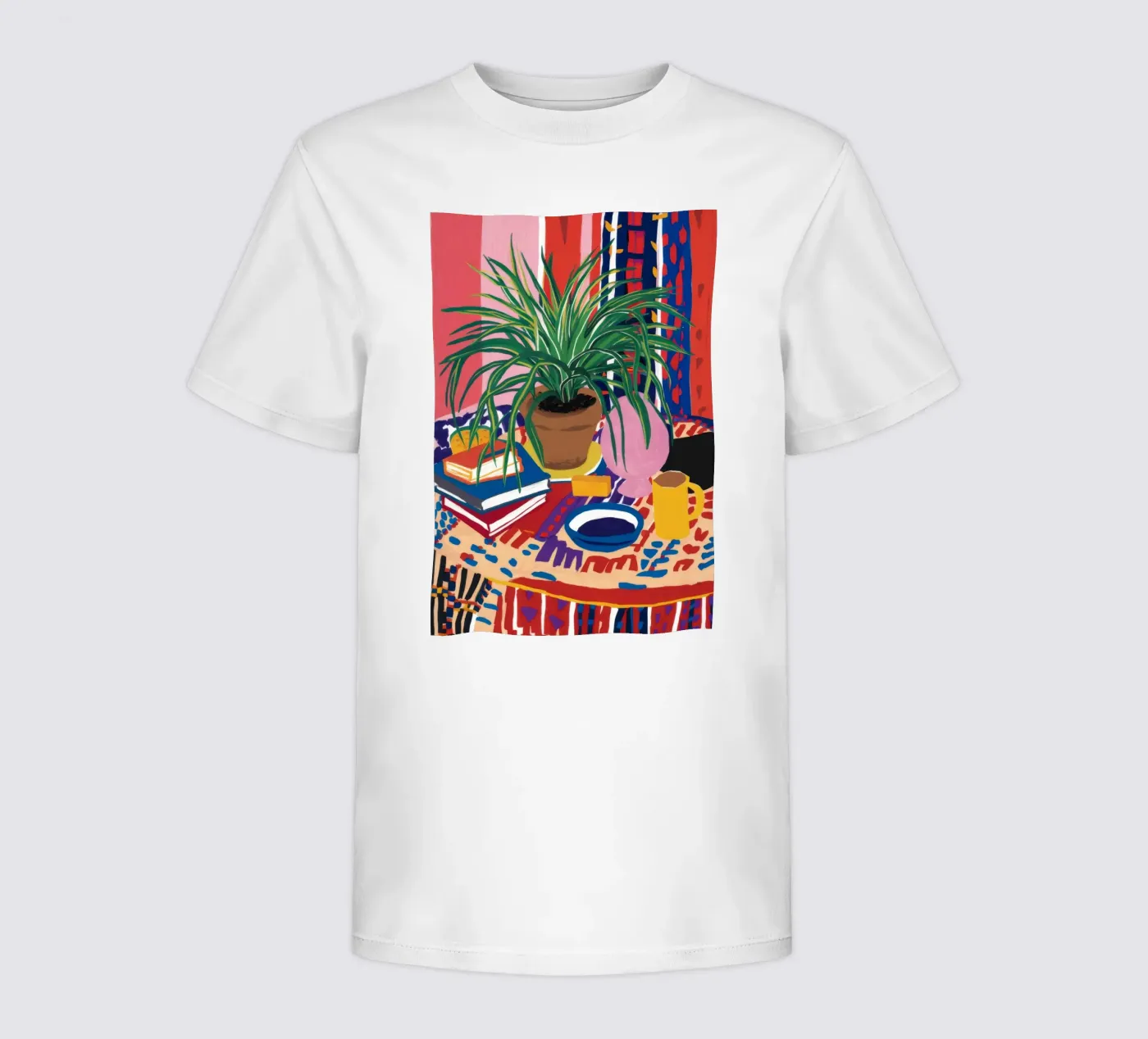 Patterned Table Stillness kids t-shirt by FadeAura
