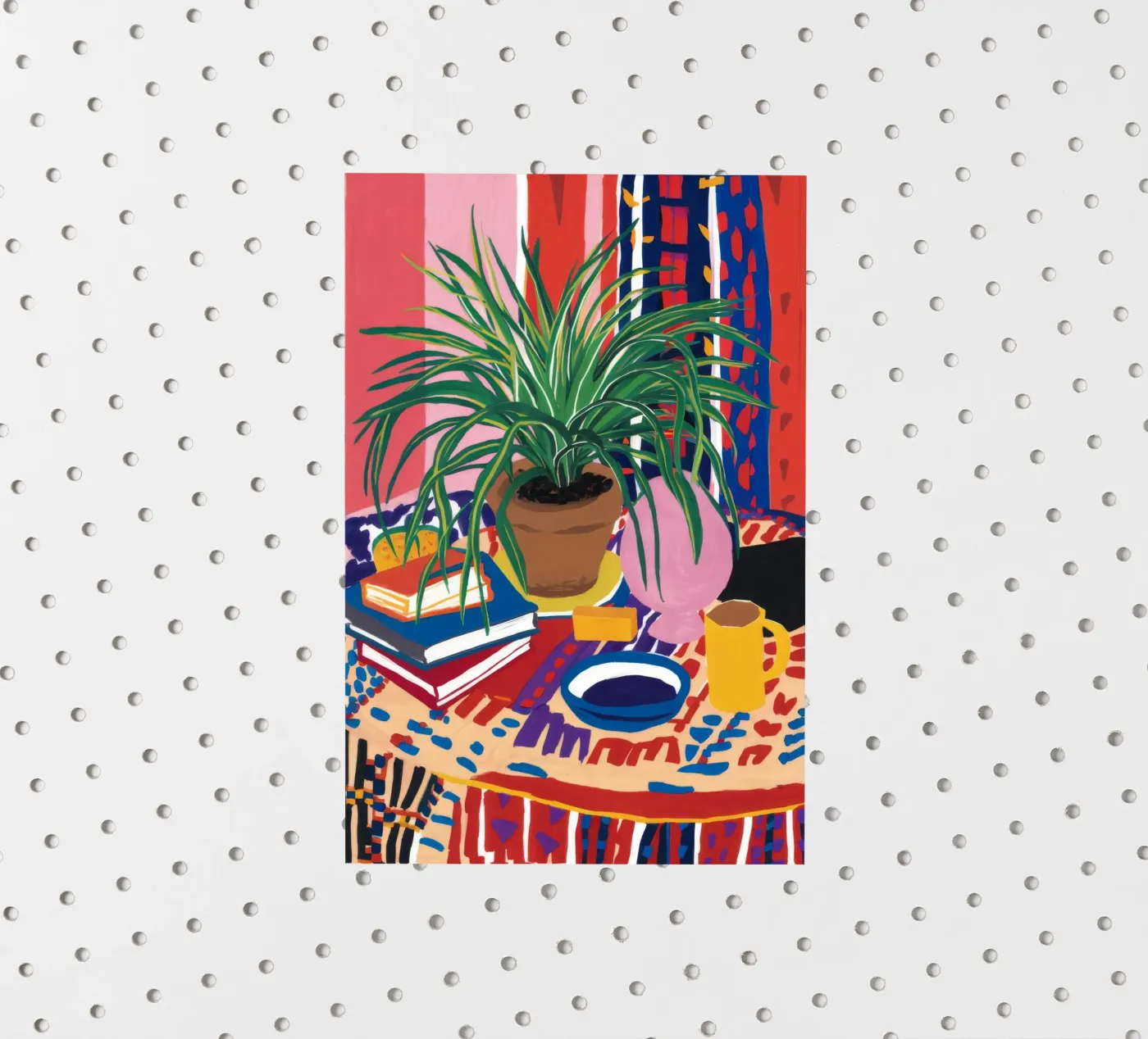 Patterned Table Stillness sticker by FadeAura