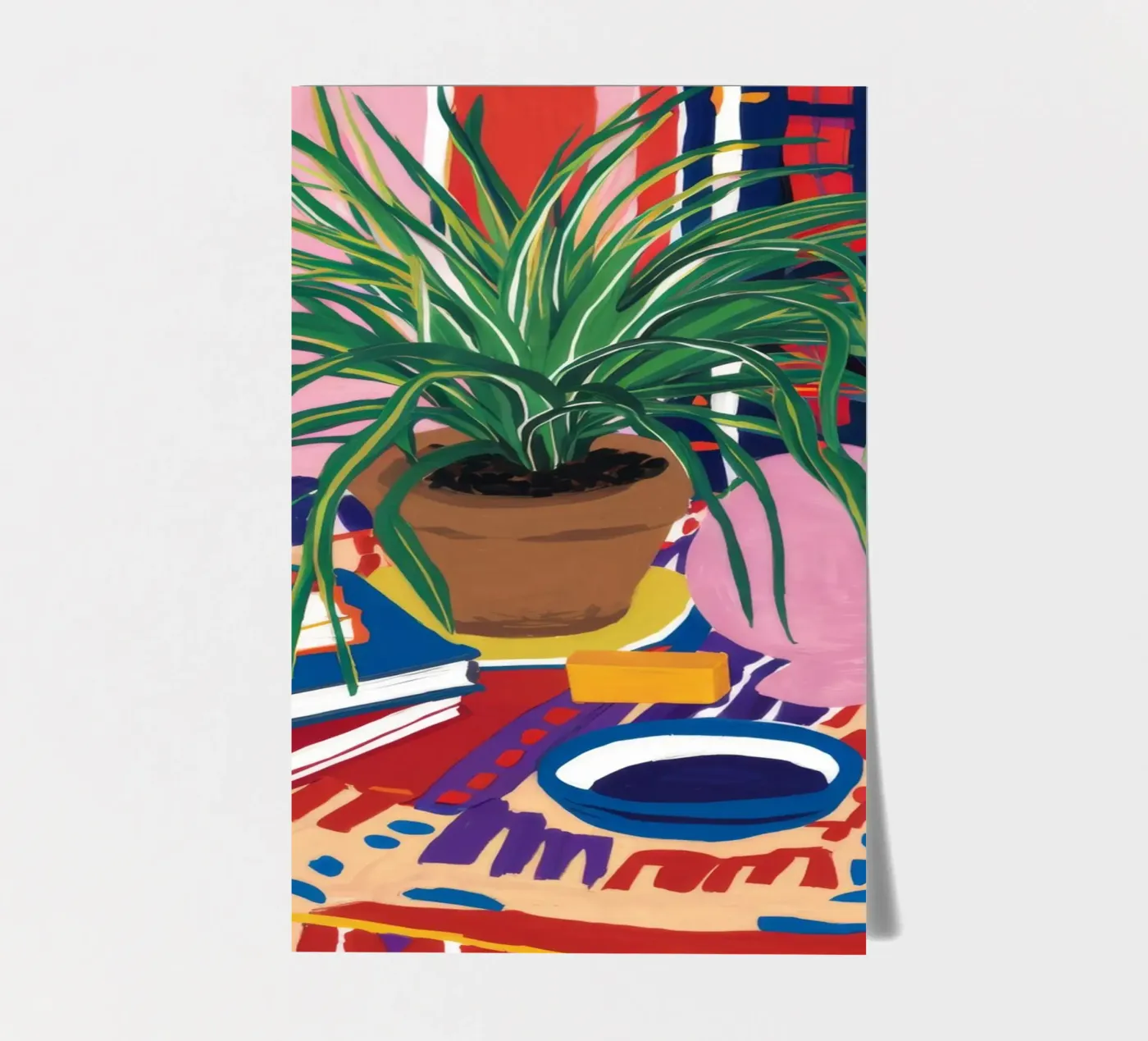 Patterned Table Stillness stickervel van FadeAura