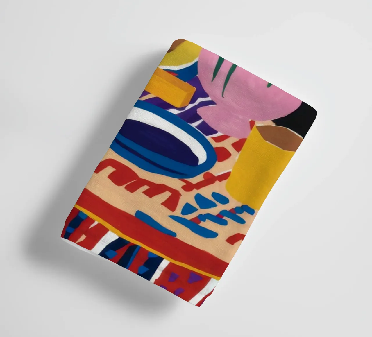 Patterned Table Stillness towel by FadeAura