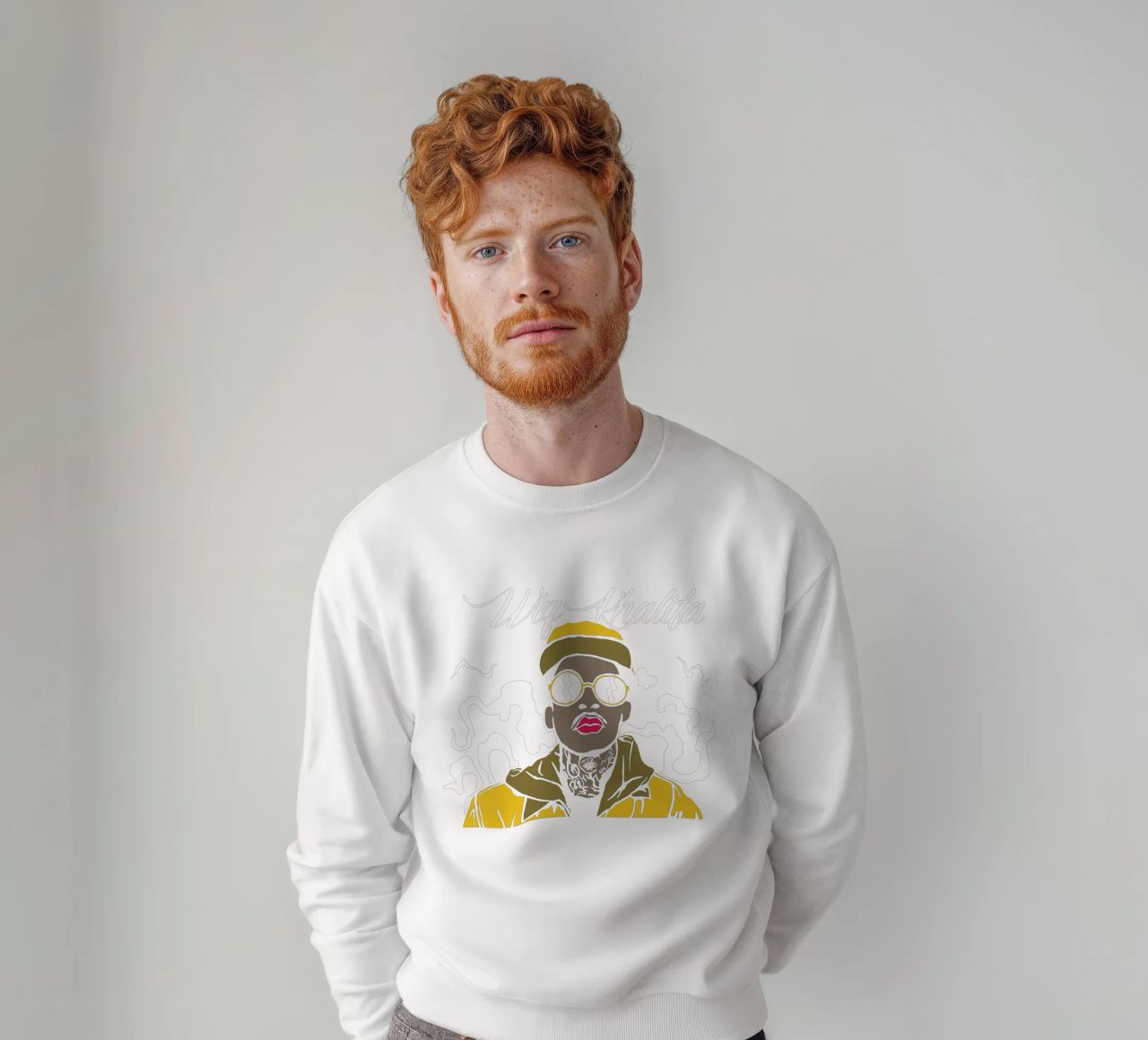 Wiz Khalifa Estilo Vectorial sudadera de Sigrid Rauuy
