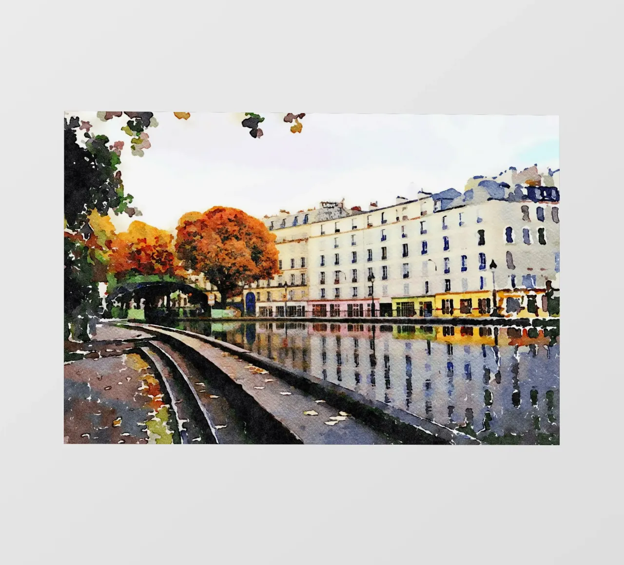 A Parigi telo in pvc da Massimo Frascogna