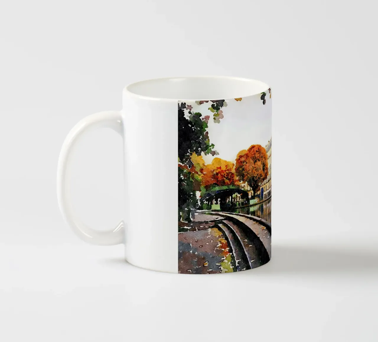 A Parigi tazza in ceramica da Massimo Frascogna