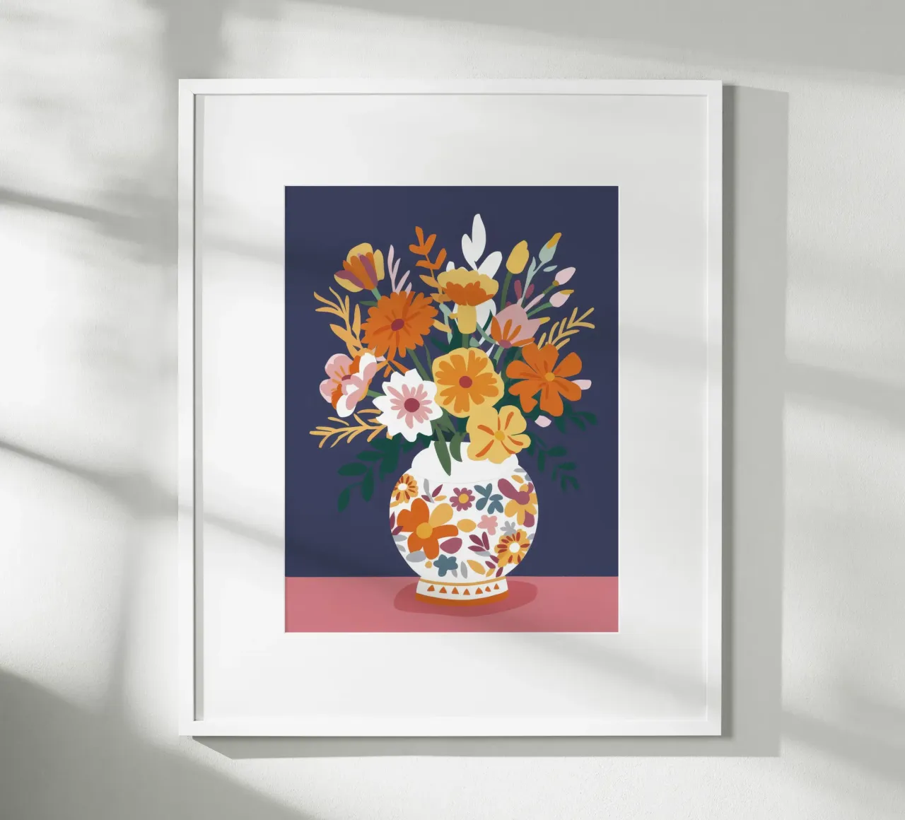 Bouquet bianco e oro carta hahnemühle da FadeAura