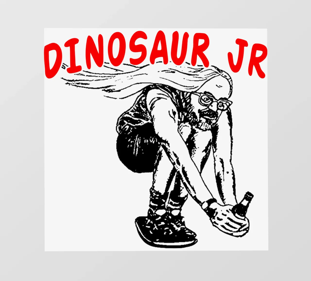 Dinosaur jr - Rock Band And Indie Band pellicola backlit da Deepness