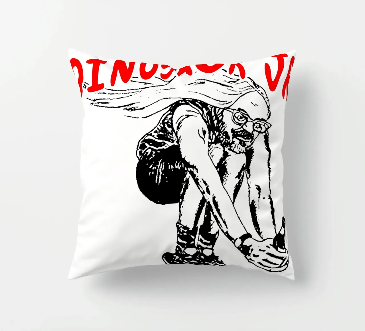 Dinosaur jr - Rock Band And Indie Band cuscino da Deepness