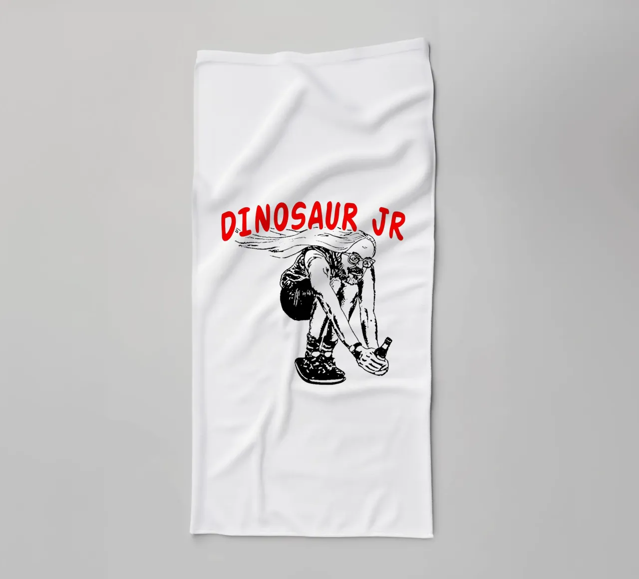 Dinosaur jr - Rock Band And Indie Band asciugamano da bagno da Deepness