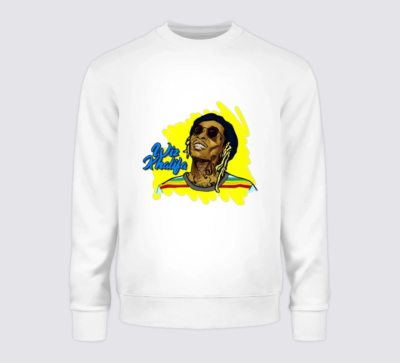 Wiz Khalifa Estilo Vectorial sudadera de Sigrid Rauuy