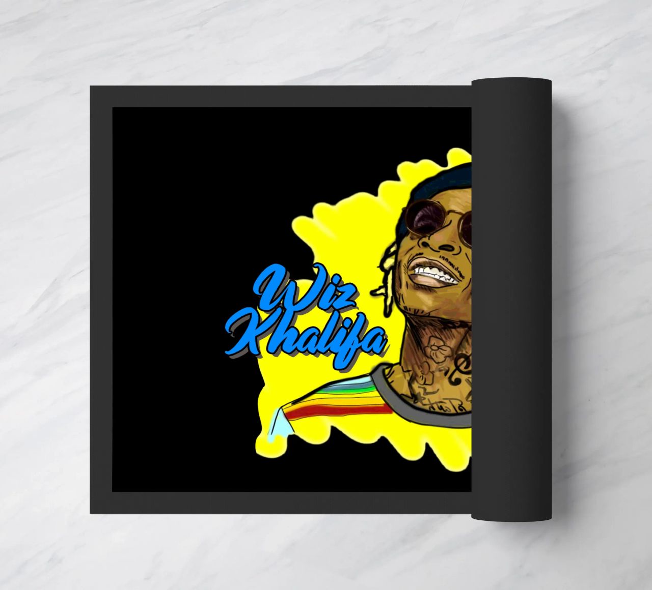 Stile vettoriale di Wiz Khalifa zerbino da Sigrid Rauuy