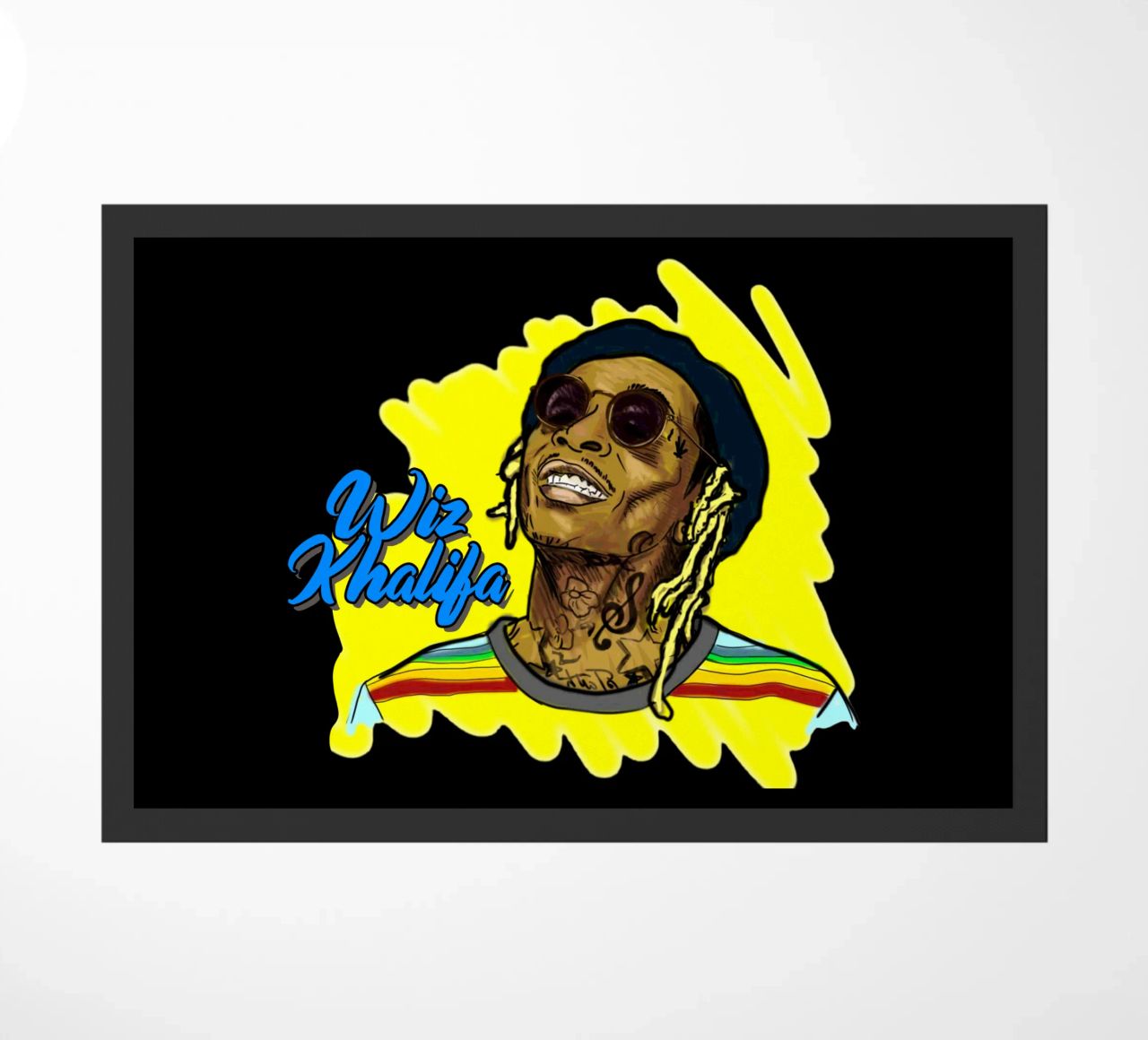 Stile vettoriale di Wiz Khalifa zerbino da Sigrid Rauuy