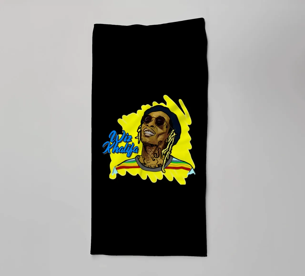 Wiz Khalifa Vector Style serviette de bain de Sigrid Rauuy