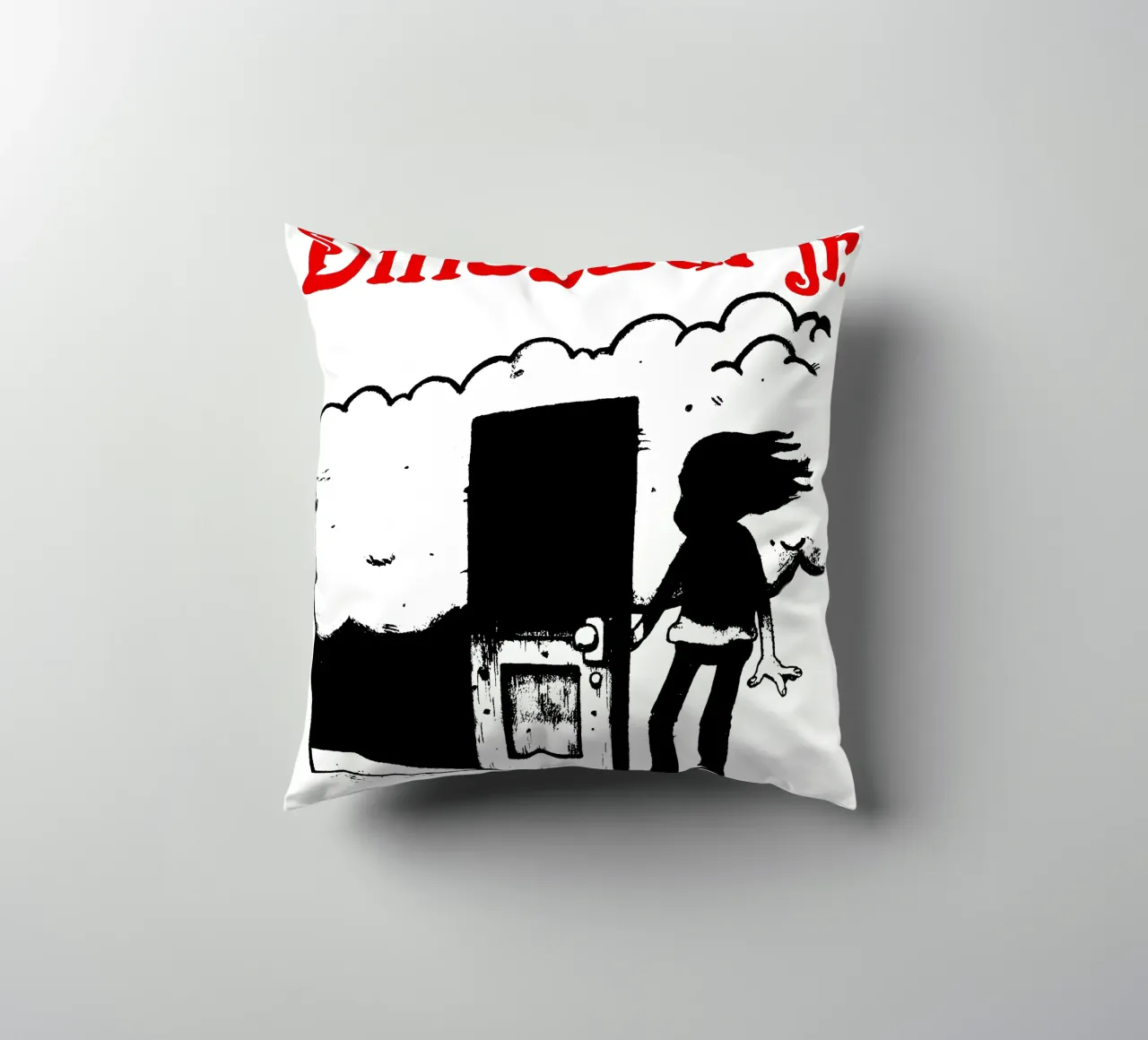 Dinosaur jr - Silhouette cuscino da Deepness