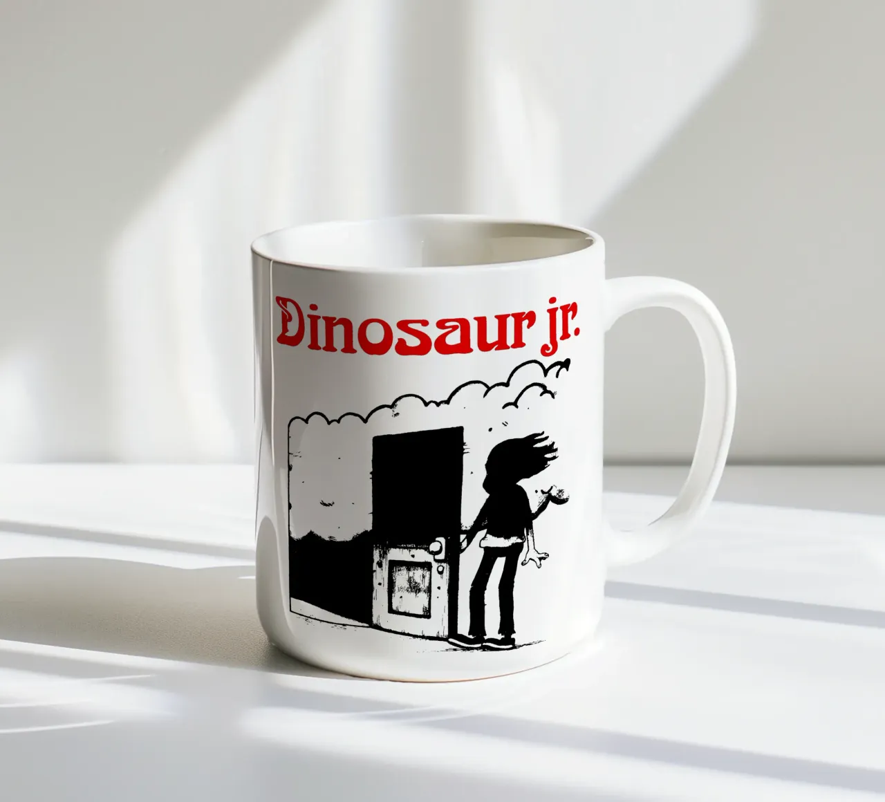 Dinosaur jr - Silhouette tazza in ceramica da Deepness