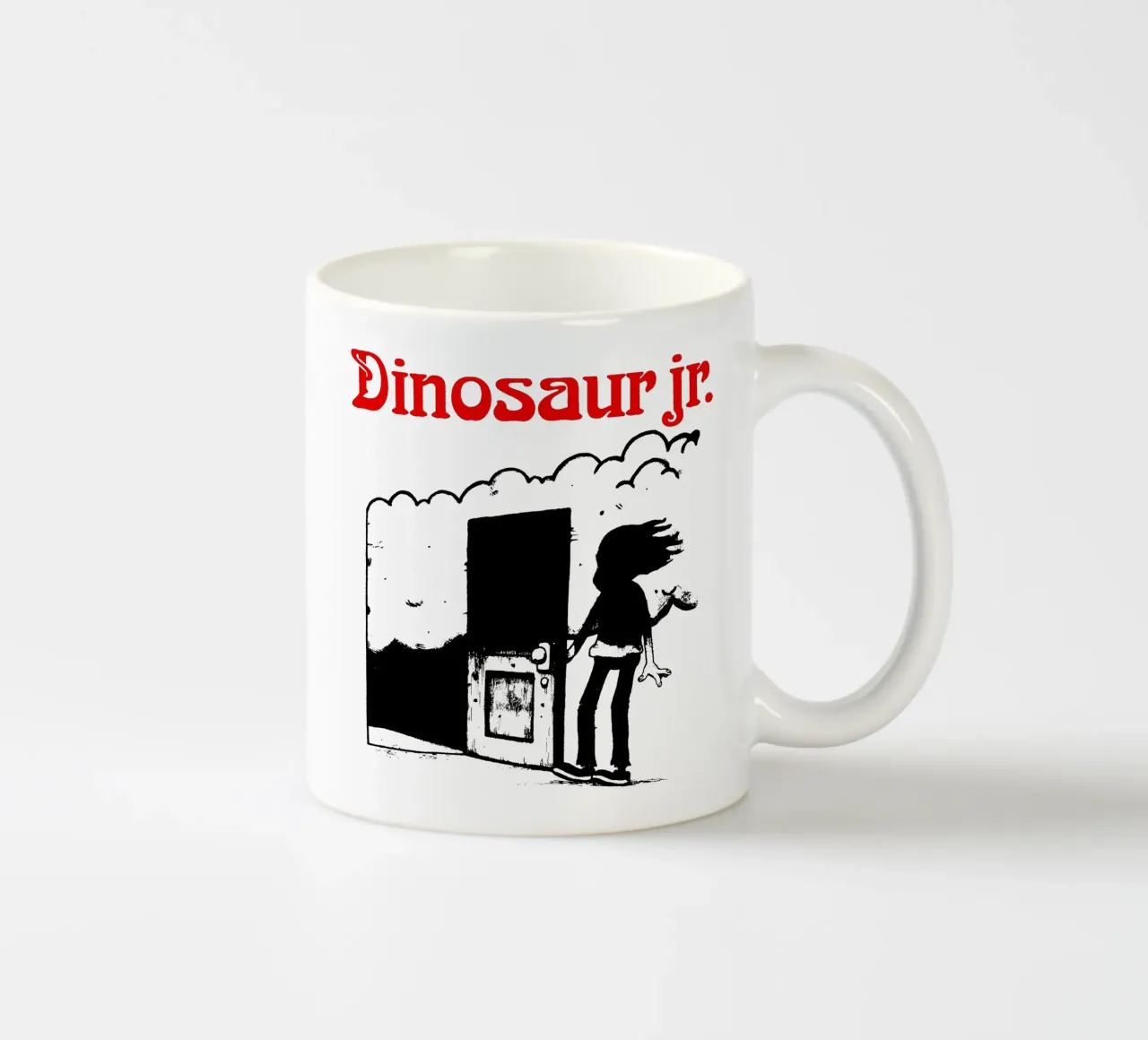 Dinosaur jr - Silhouette tazza in ceramica da Deepness