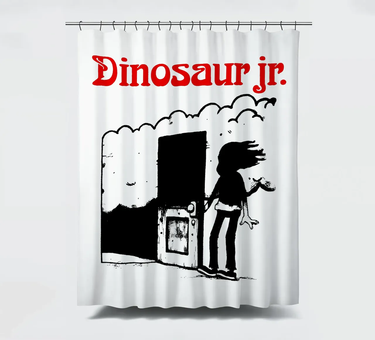 Dinosaur jr - Silhouette tenda da doccia da Deepness