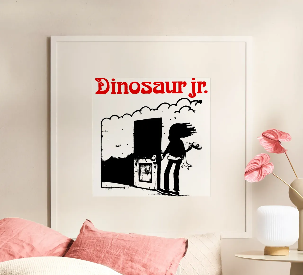 Dinosaur jr - Silhouette carta hahnemühle da Deepness
