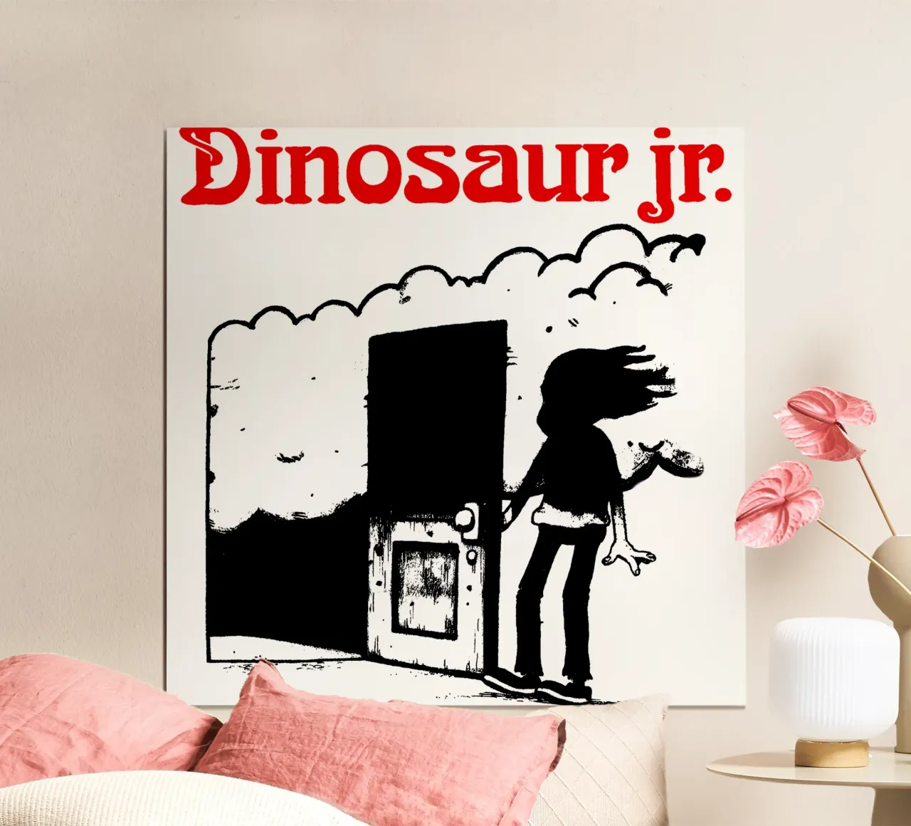 Dinosaur jr - Silhouette carta hahnemühle da Deepness