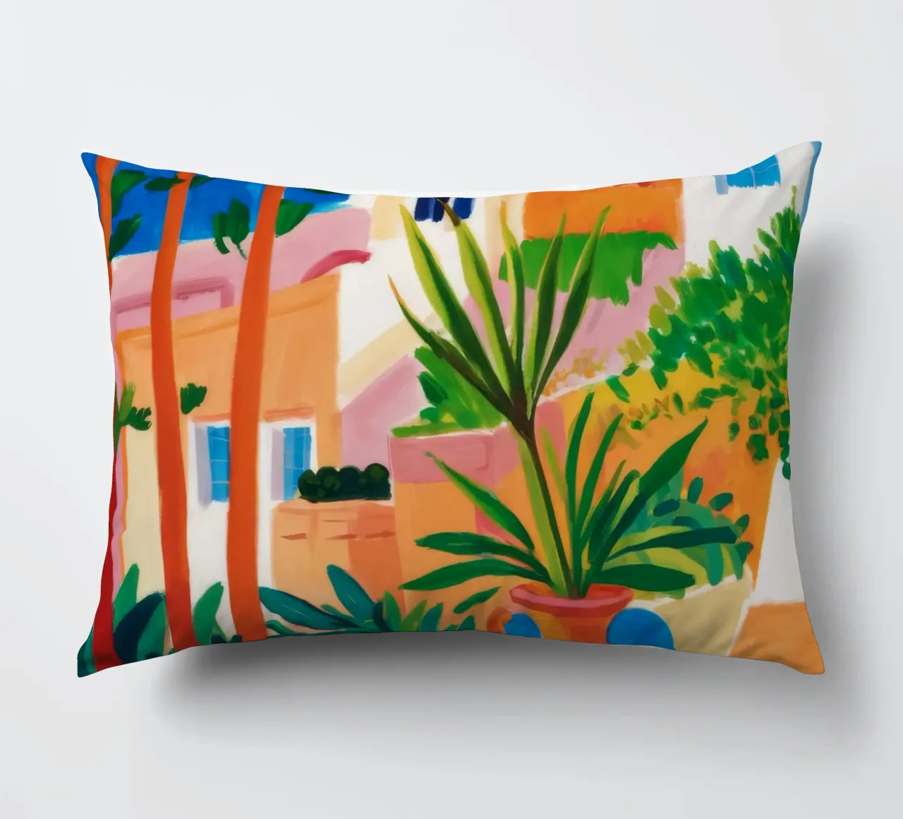 Santorini Still Life cuscino da Muse Artworks