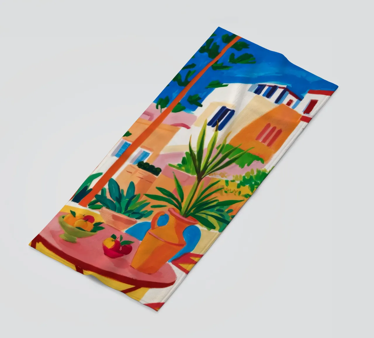 Santorini Still Life telo mare da Muse Artworks