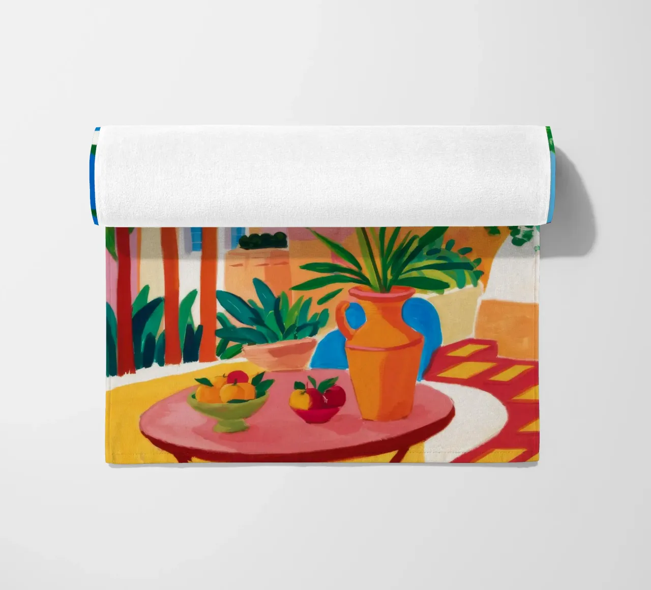 Santorini Still Life telo mare da Muse Artworks