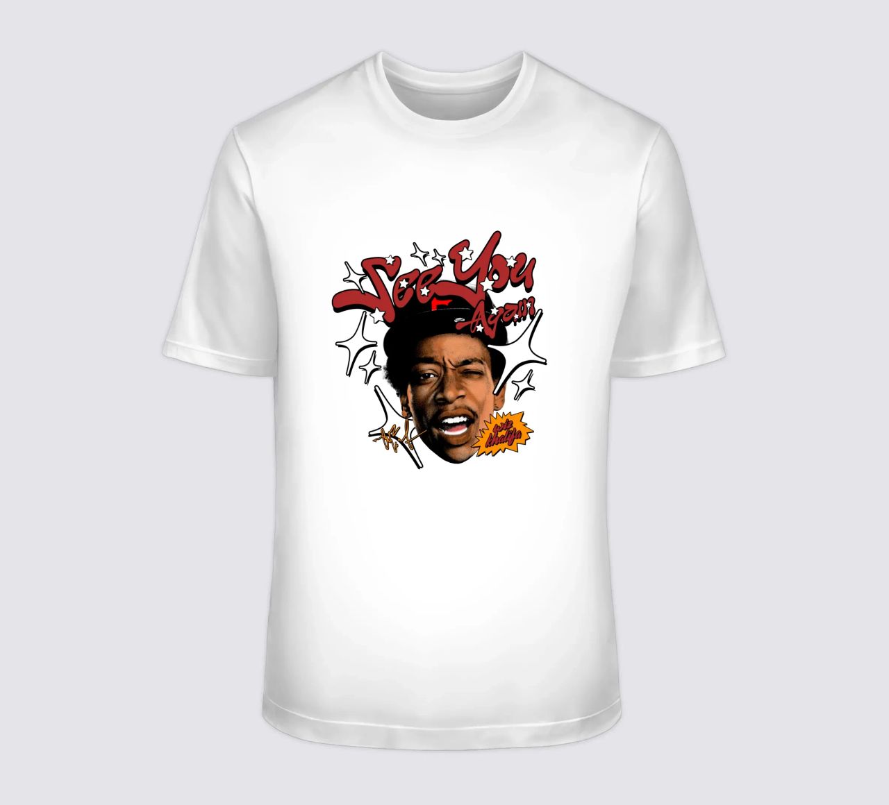 Wiz Khalifa stile Y2k t-shirt da Sigrid Rauuy