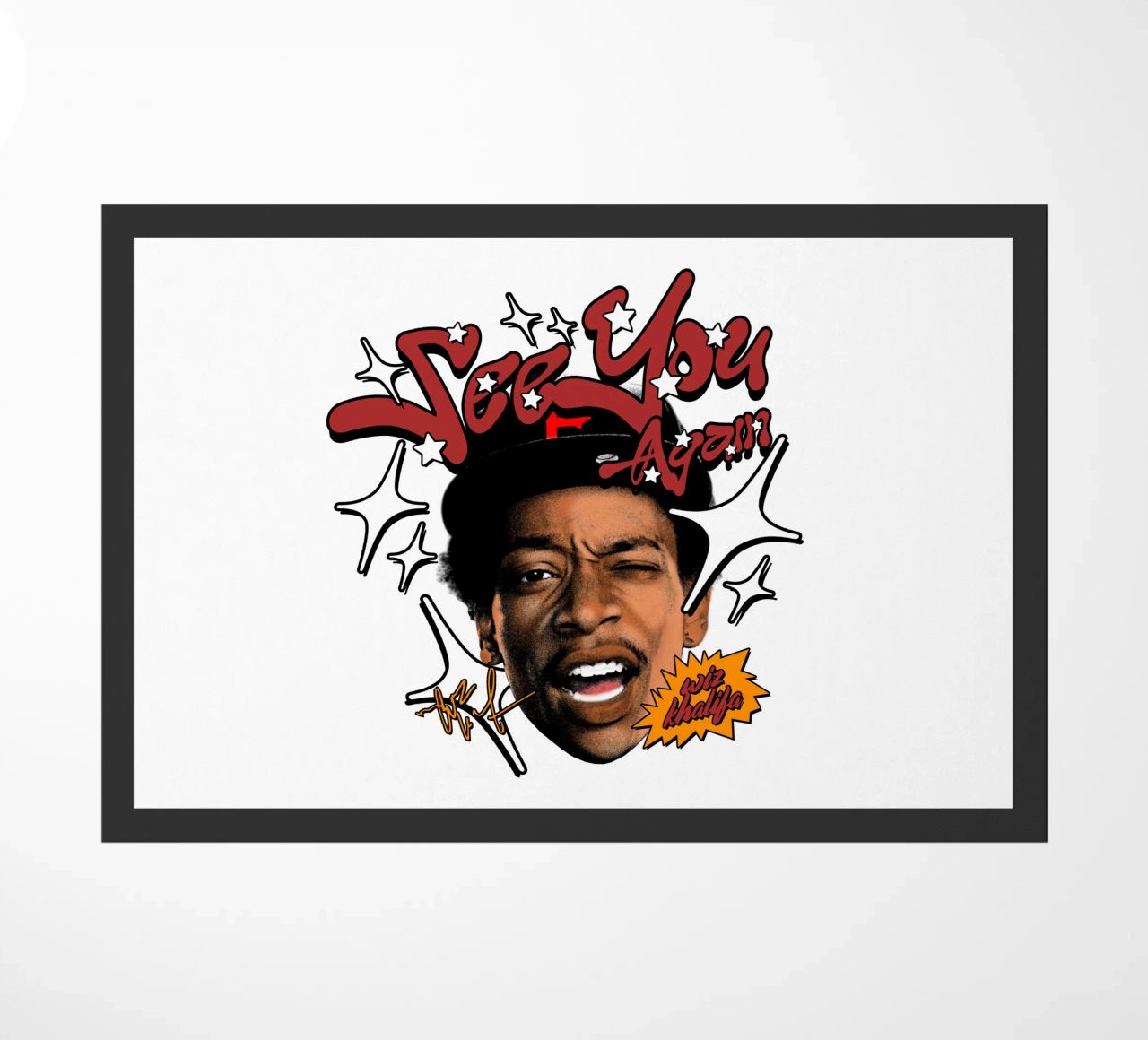 Wiz Khalifa stile Y2k zerbino da Sigrid Rauuy