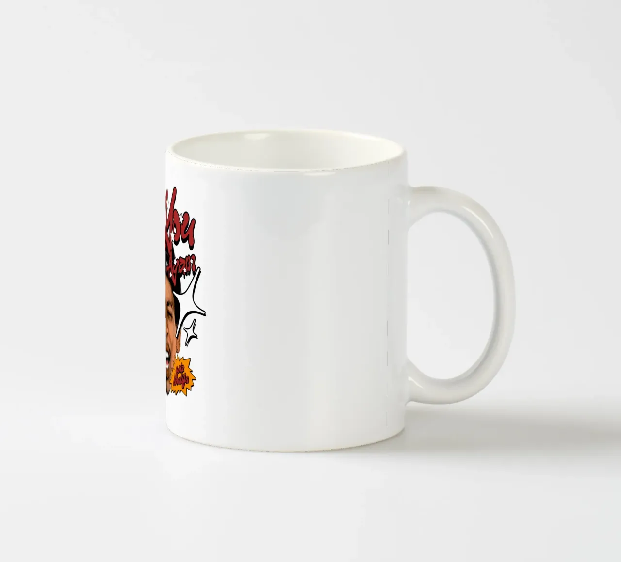 Wiz Khalifa Y2k Style ceramic mug by Sigrid Rauuy