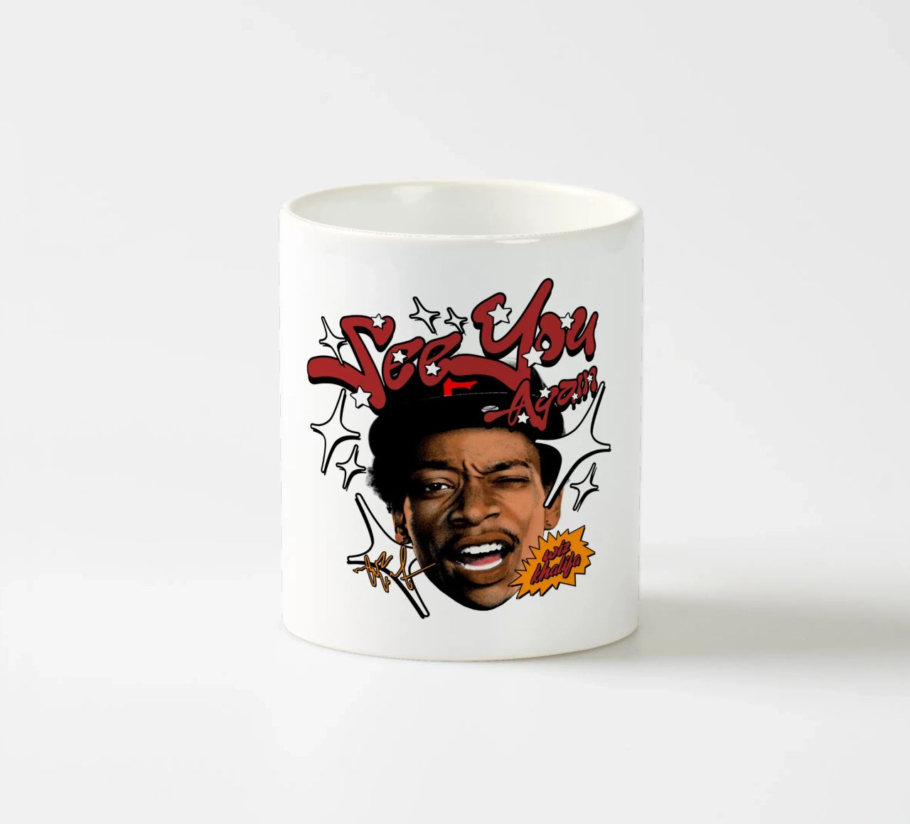 Wiz Khalifa stile Y2k tazza in ceramica da Sigrid Rauuy