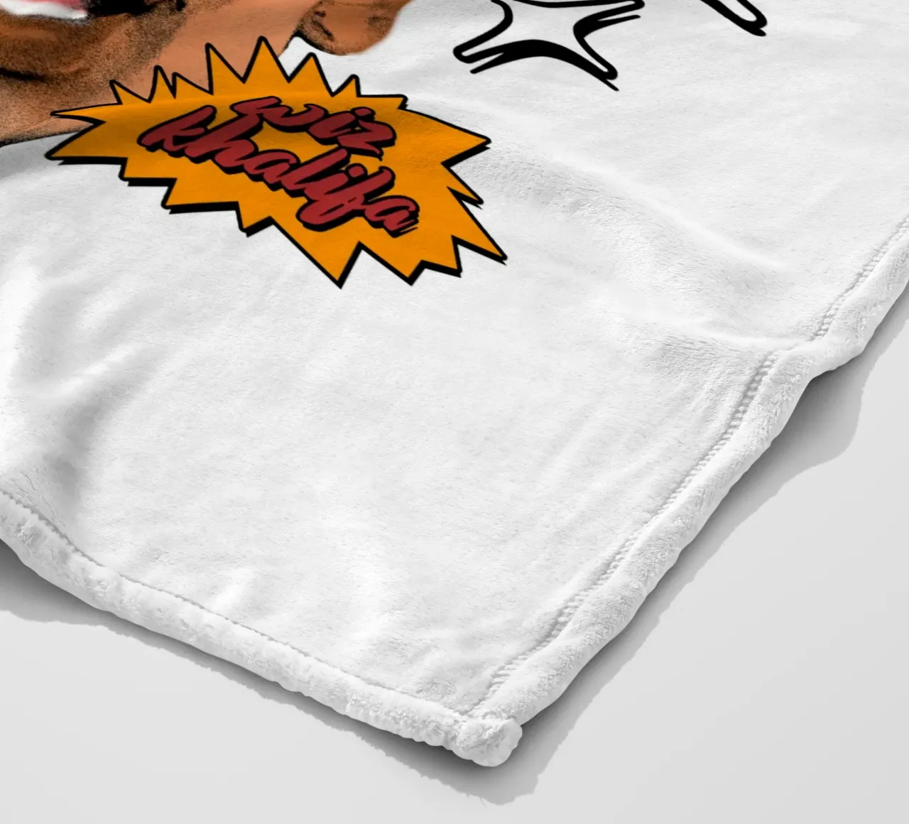 Wiz Khalifa stile Y2k coperta in pile da Sigrid Rauuy