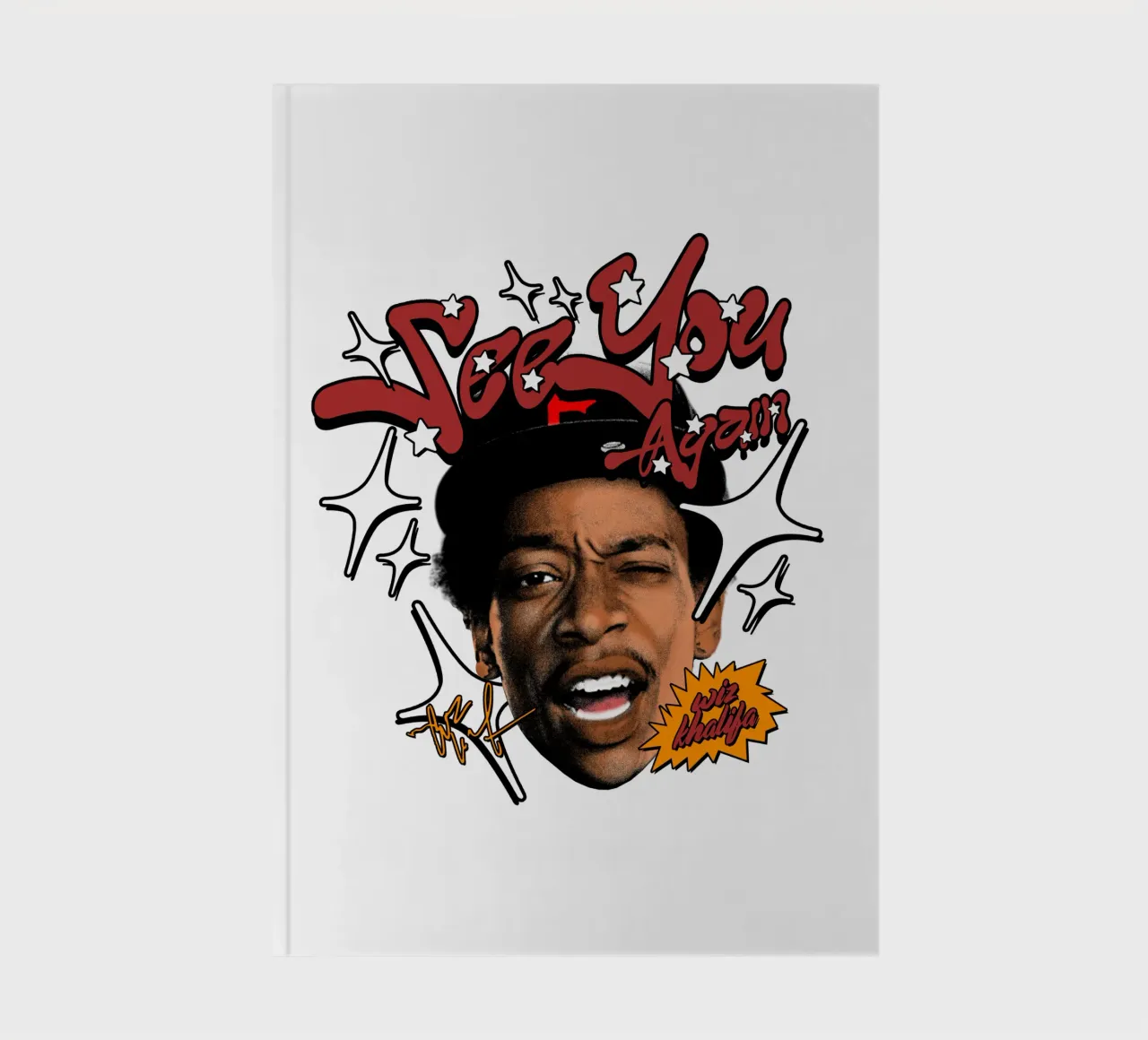 Wiz Khalifa Y2k Style Notizbuch von Sigrid Rauuy
