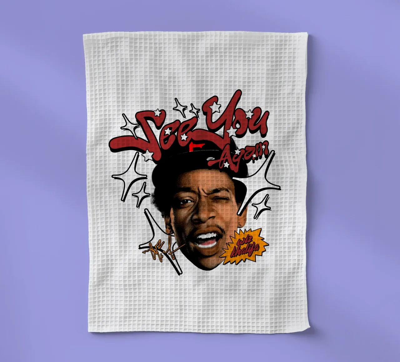 Wiz Khalifa Y2k Style torchon de Sigrid Rauuy