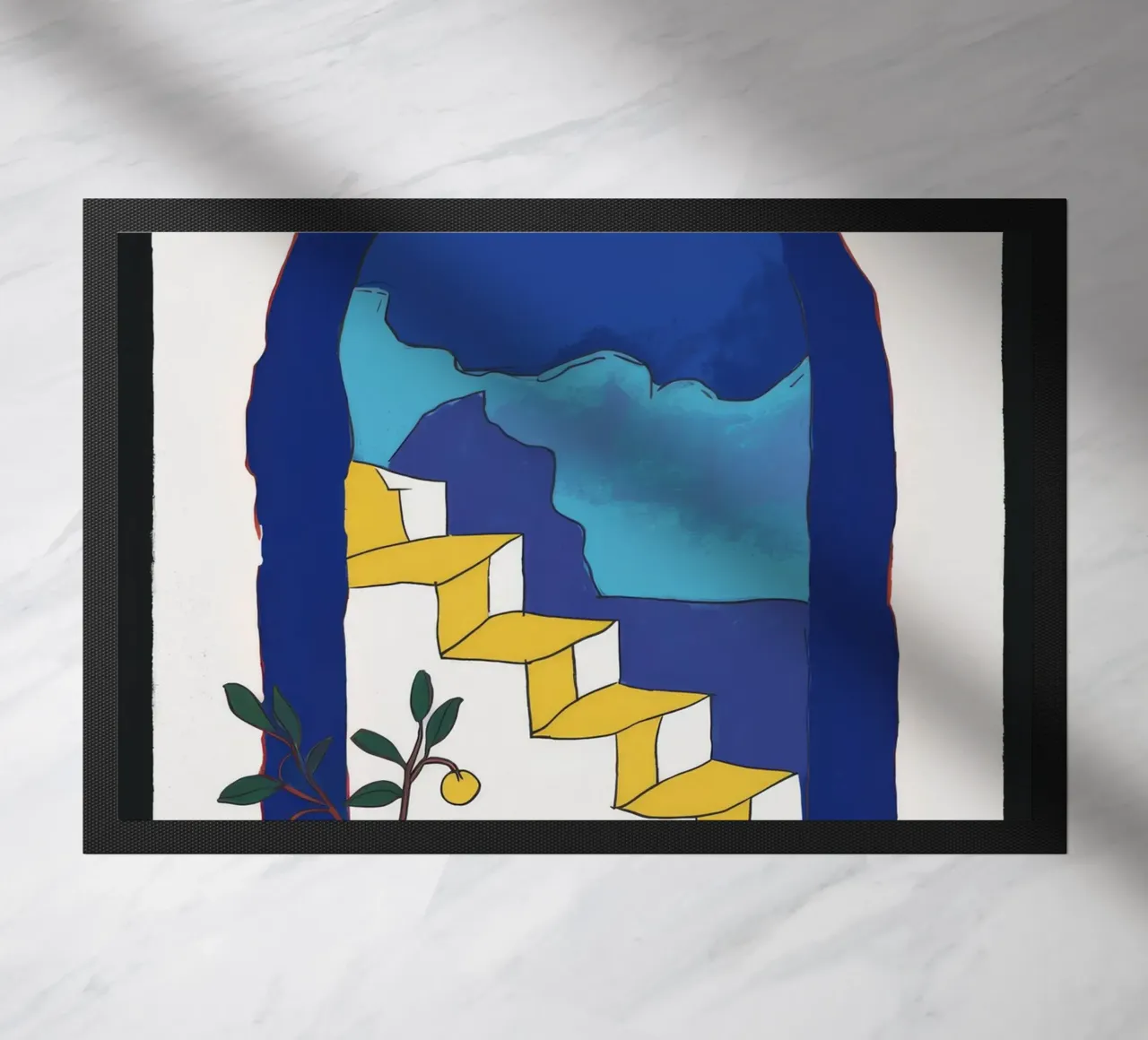 Finestra ad arco Scala zerbino da Muse Artworks