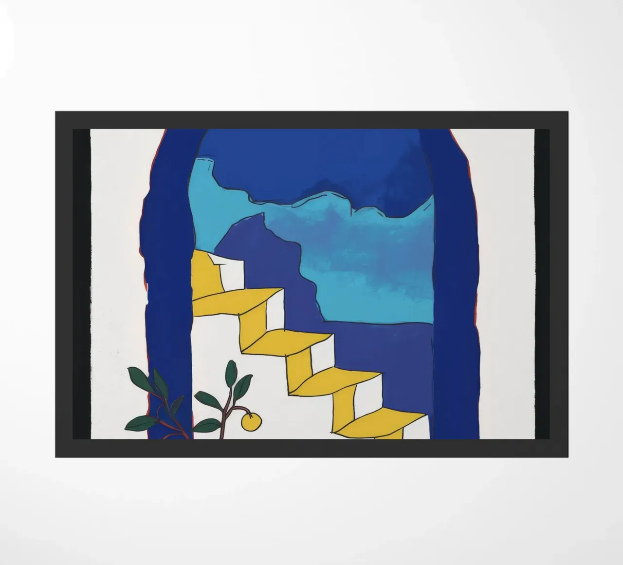 Finestra ad arco Scala zerbino da Muse Artworks