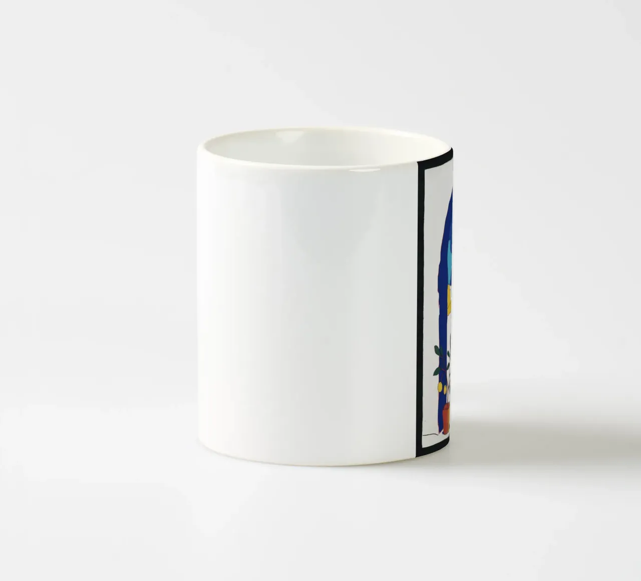 Finestra ad arco Scala tazza in ceramica da Muse Artworks