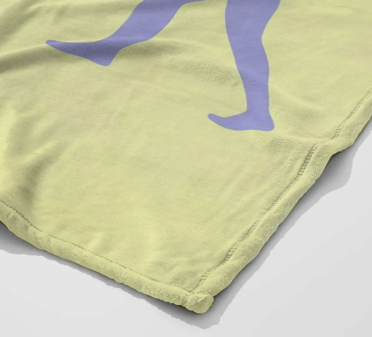 NOUS (Yellow) fleece blanket by treechild