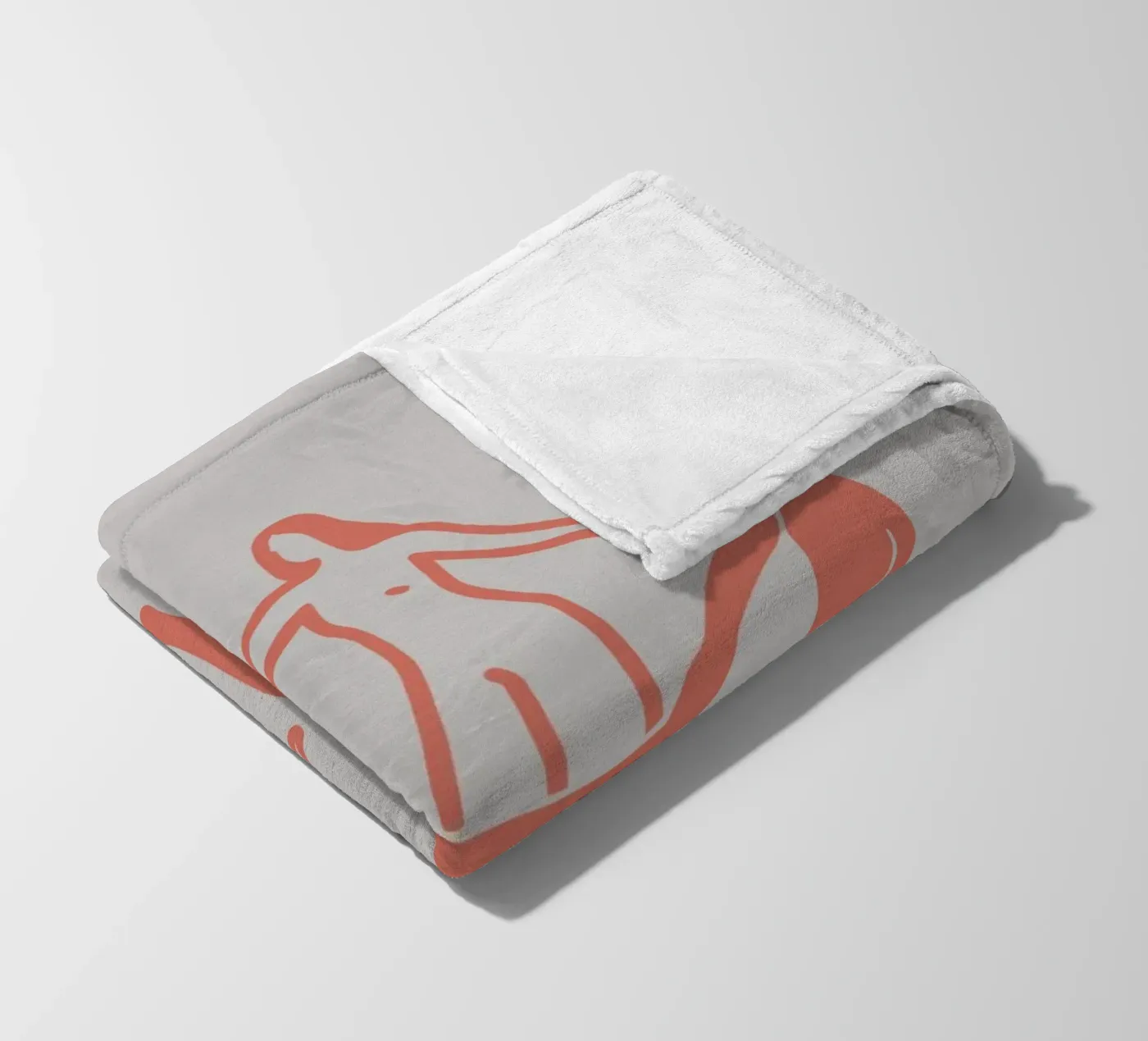 NOUS (Gray) fleecedeken van treechild