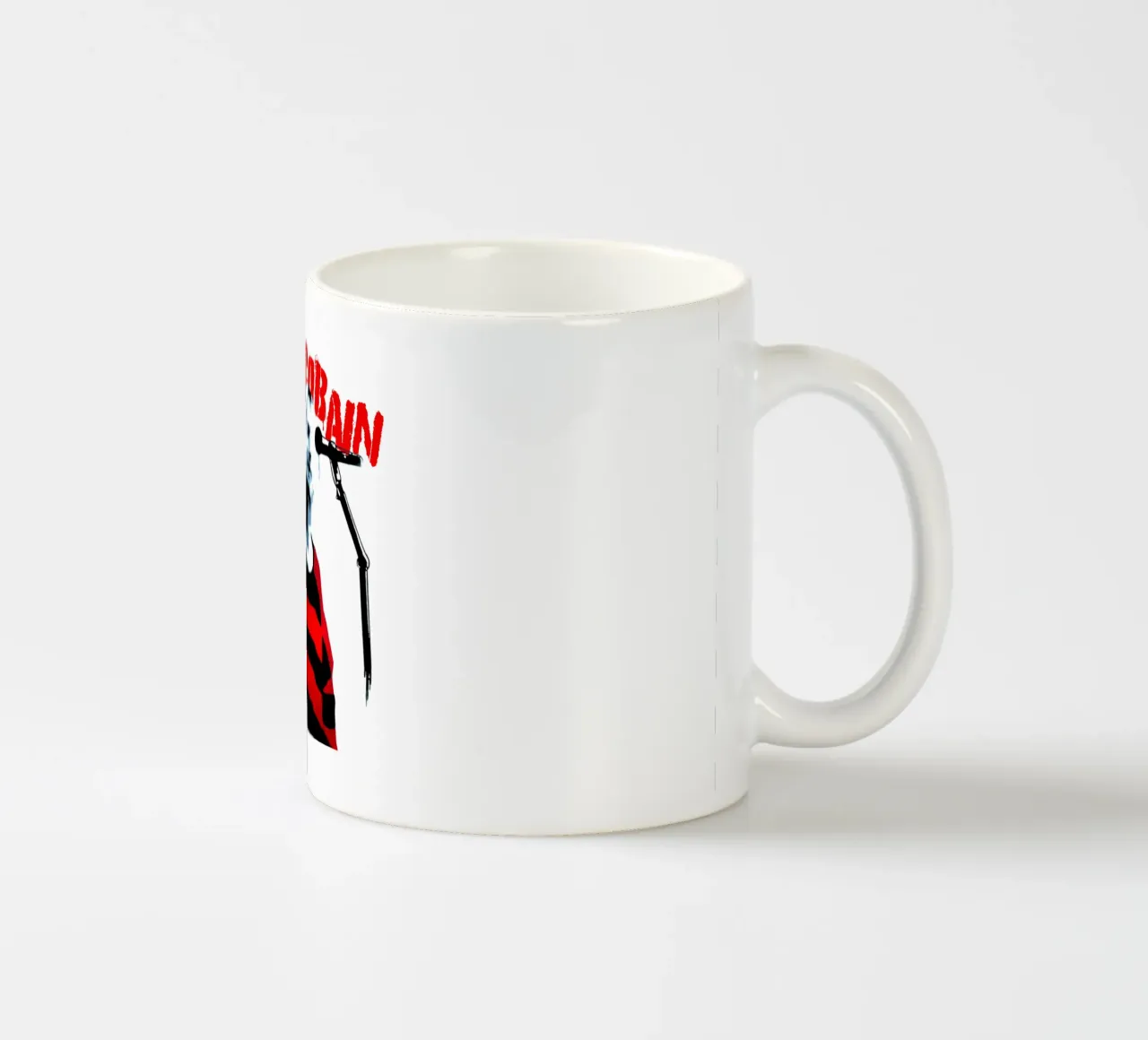 Kurt Cobain a righe tazza in ceramica da Sigrid Rauuy