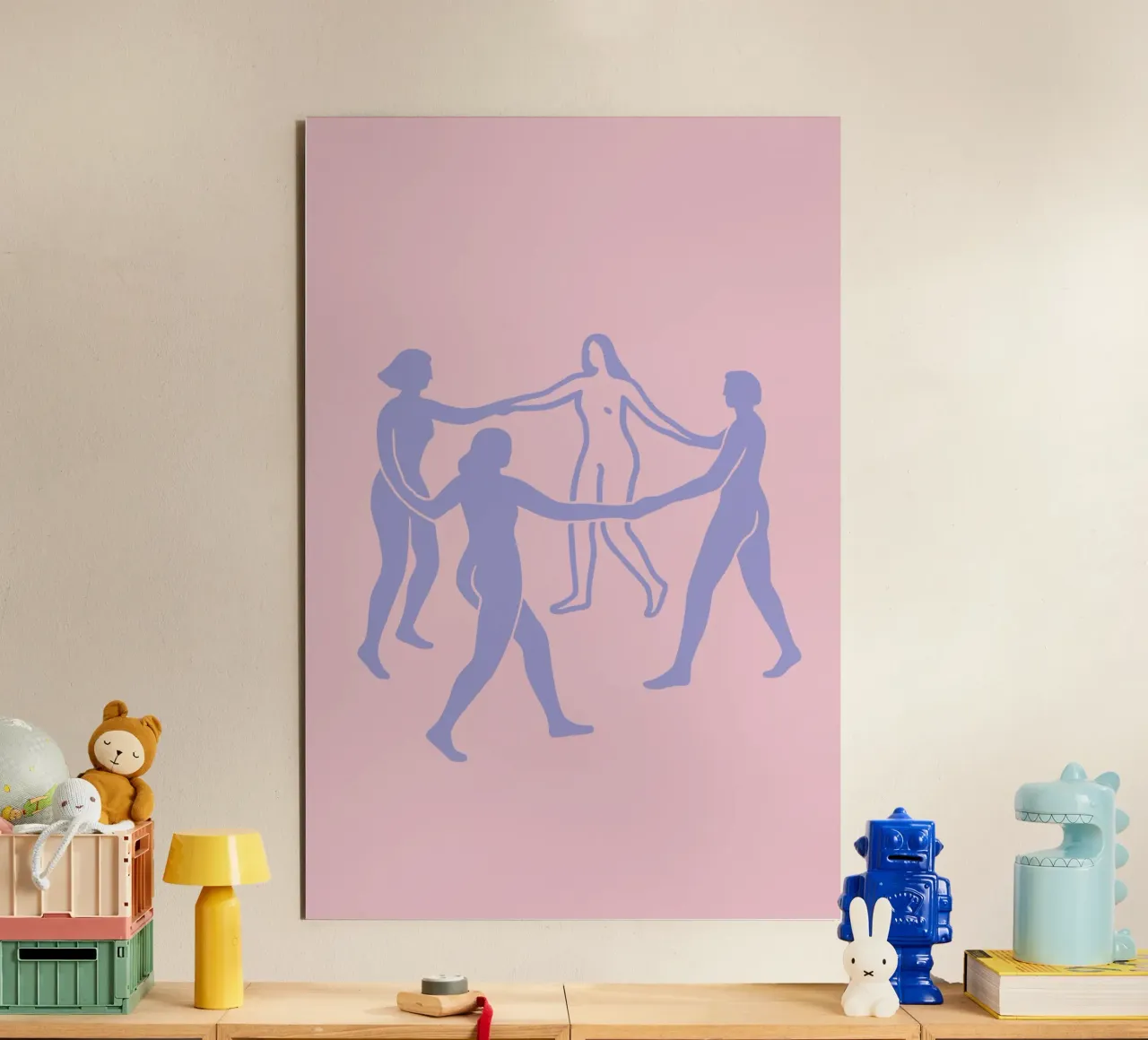 NOUS (Pink) pannello forex da treechild