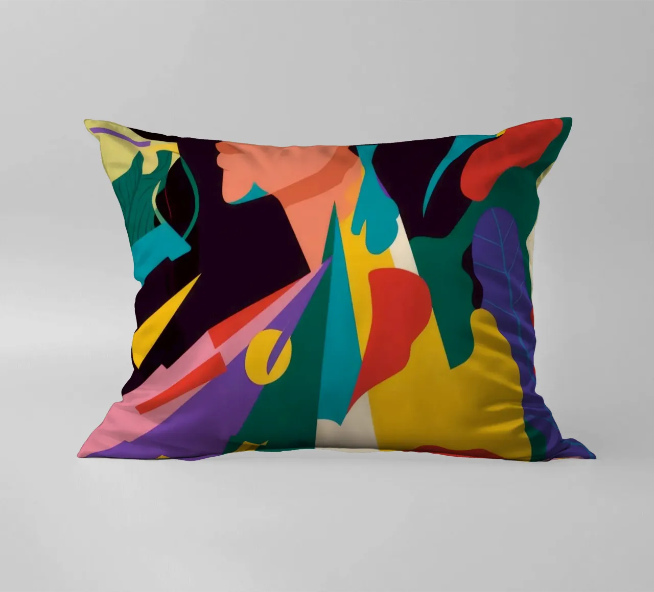 Profil de la femme abstraite coussin de FadeAura