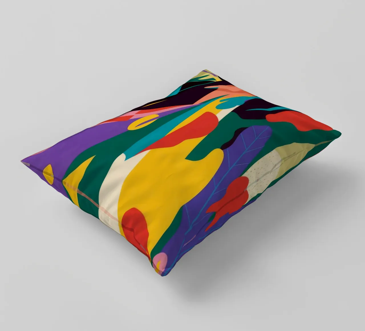 Profil de la femme abstraite coussin de FadeAura