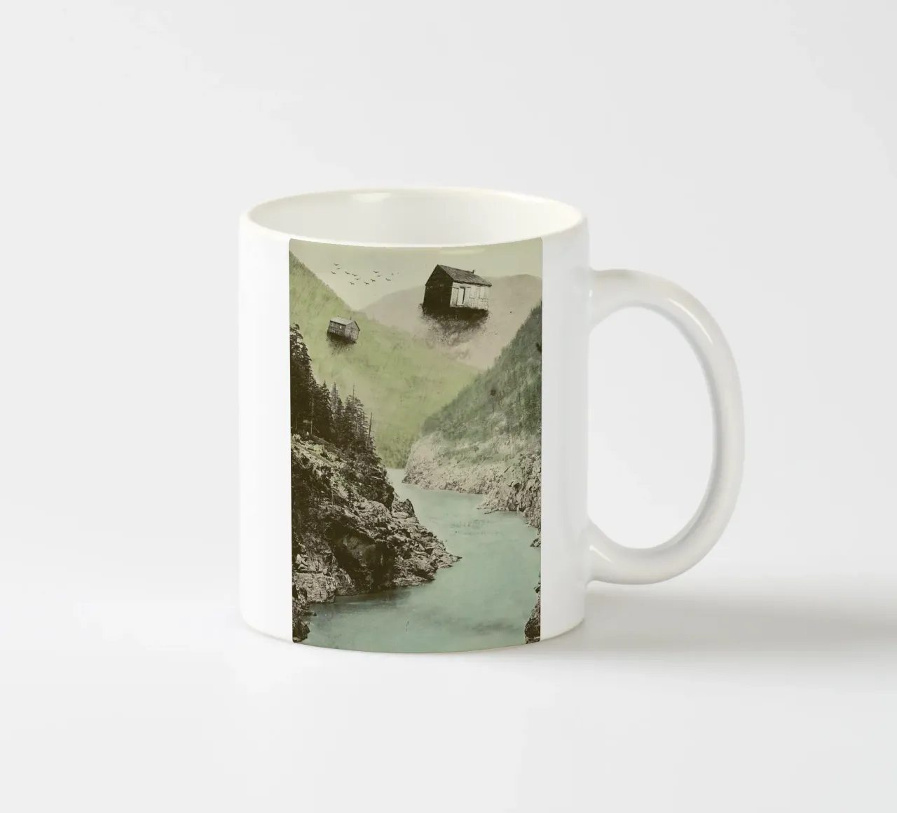 Antigravity tazza in ceramica da Florent Bodart