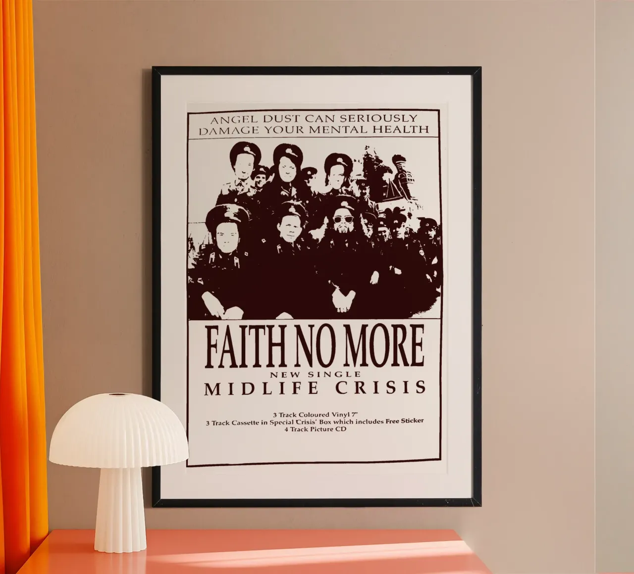 Faith No More - Band poster van Tara Bergener