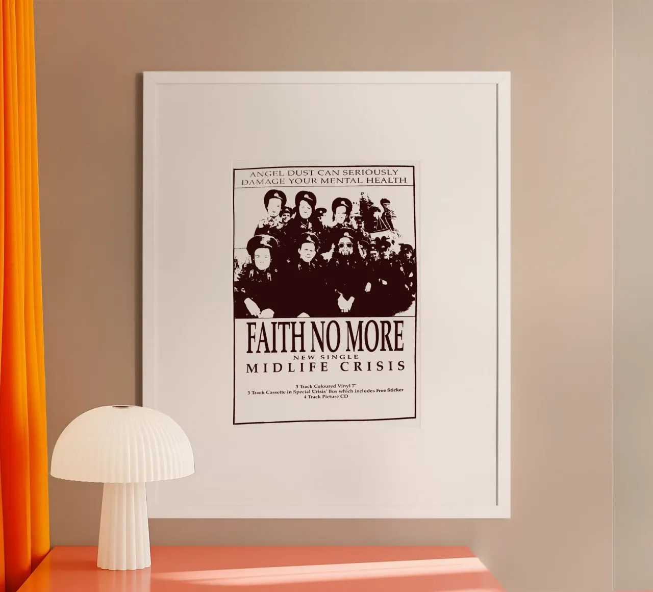 Faith No More - Band poster van Tara Bergener